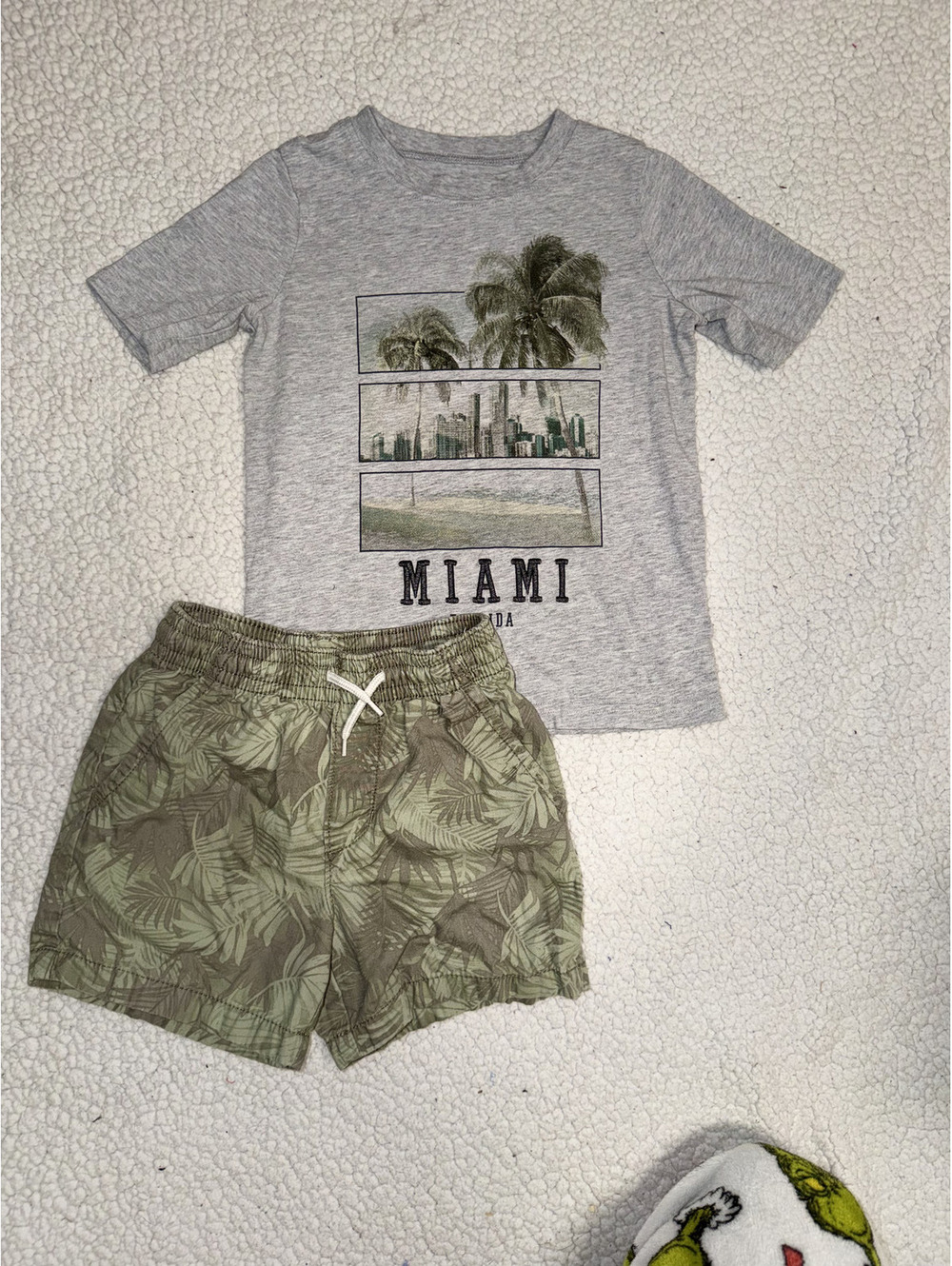Boy's shorts & T-shirt Outfit